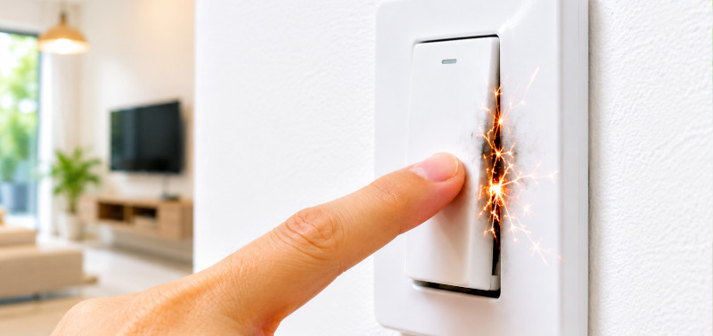 Công tắc điện bị nóng, phát tia lửa là do đâu? Cách xử lý an toàn Công tắc điện bị nóng, phát tia lửa là do đâu? Cách xử lý an toàn