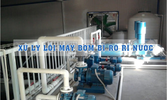 Máy bơm bị rò nước là vì sao? Nguyên nhân và cách khắc phục